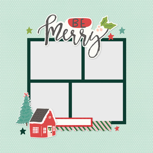 Santa's Village - Simple Stories Page Pieces