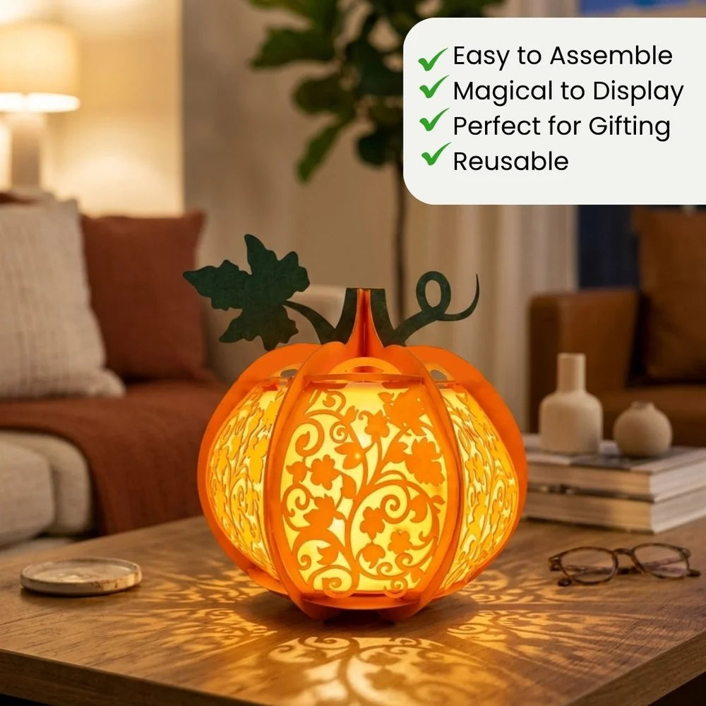 CrafTreat DIY Lantern - Pumpkin