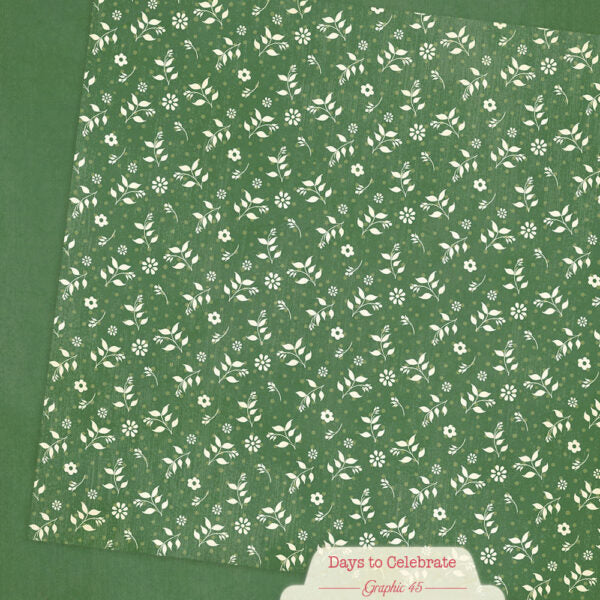 Graphic 45 Days to Celebrate 12x12 Patterns & Solids Pack