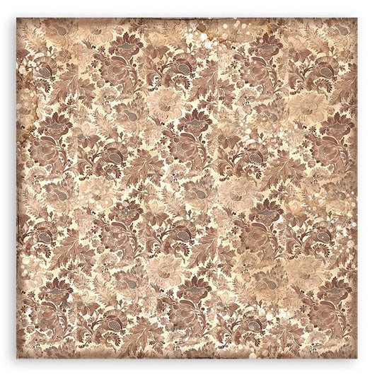 Stamperia Coffee & Chocolate Maxi Backgrounds Double-Sided Paper Pad