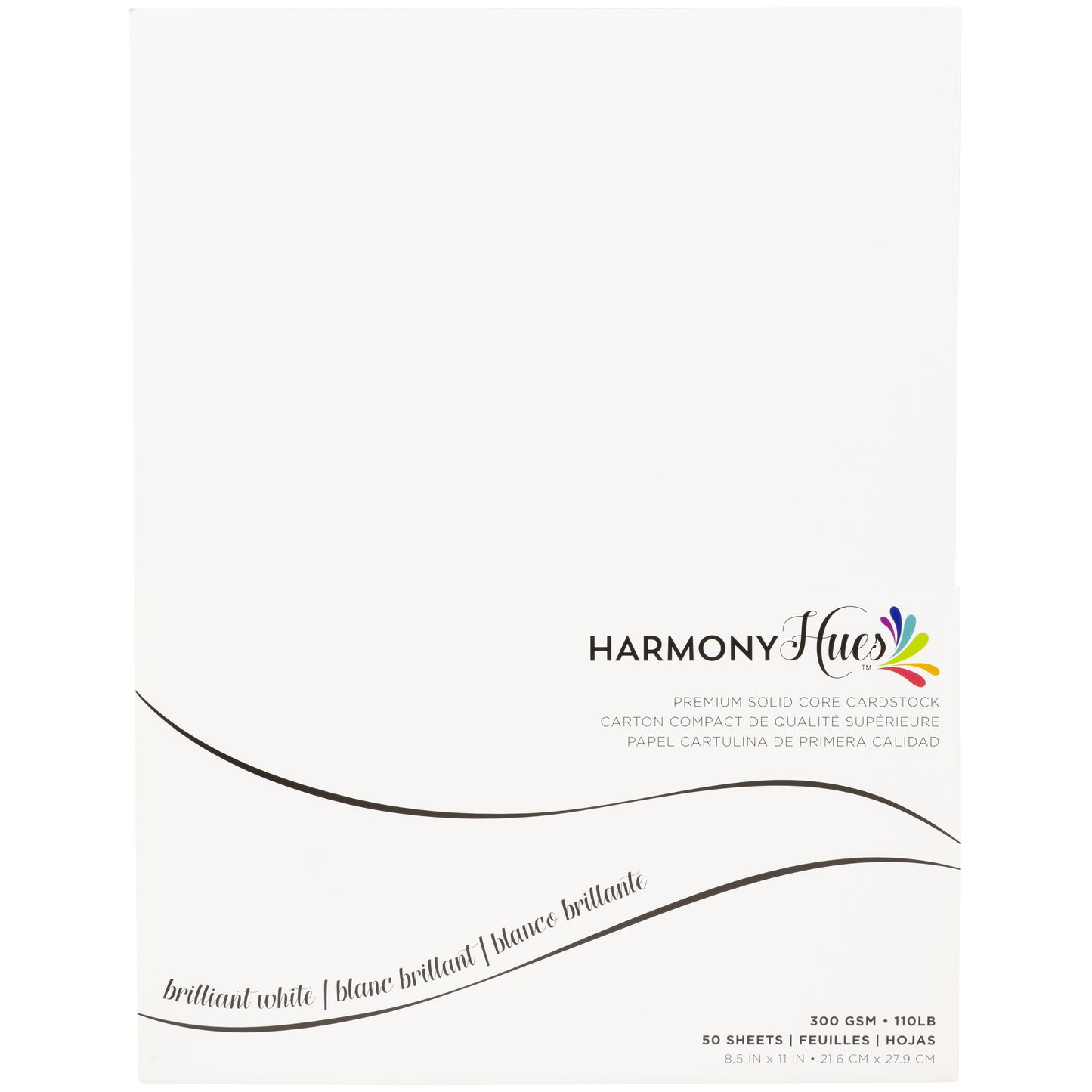 Harmony Hues 110# Cardstock 8.5"X11"