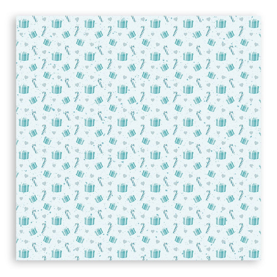 Stamperia Candy Christmas Single-Sided Paper Pad 8"X8"
