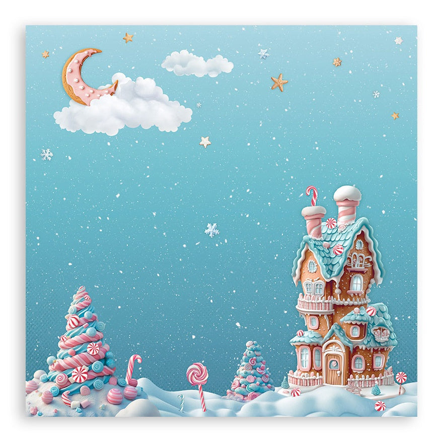 Stamperia Candy Christmas Single-Sided Paper Pad 12"x12"