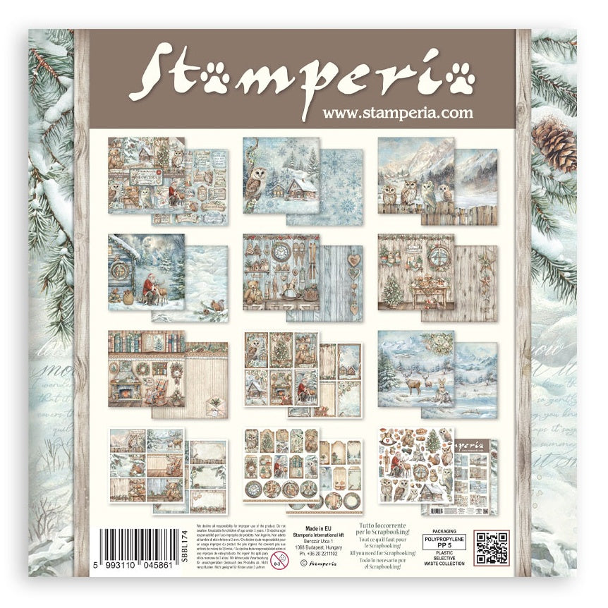 Stamperia The Owl's House Scrapbooking Paper Pad