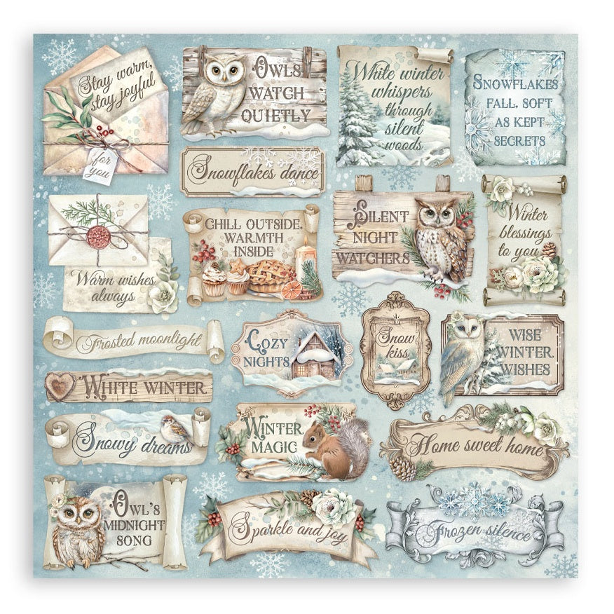 Stamperia The Owl's House Scrapbooking Paper Pad