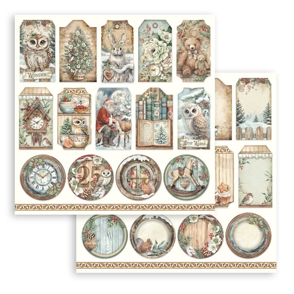 Stamperia The Owl's House Scrapbooking Paper Pad