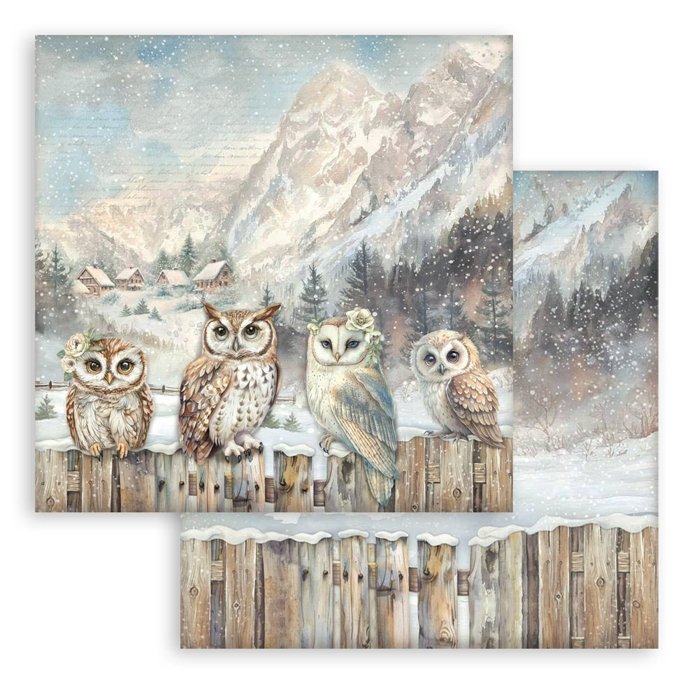 Stamperia The Owl's House Scrapbooking Paper Pad