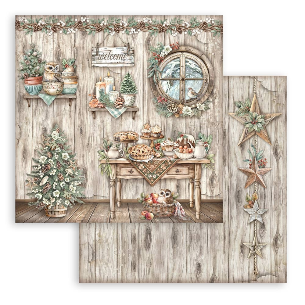 Stamperia The Owl's House Scrapbooking Paper Pad