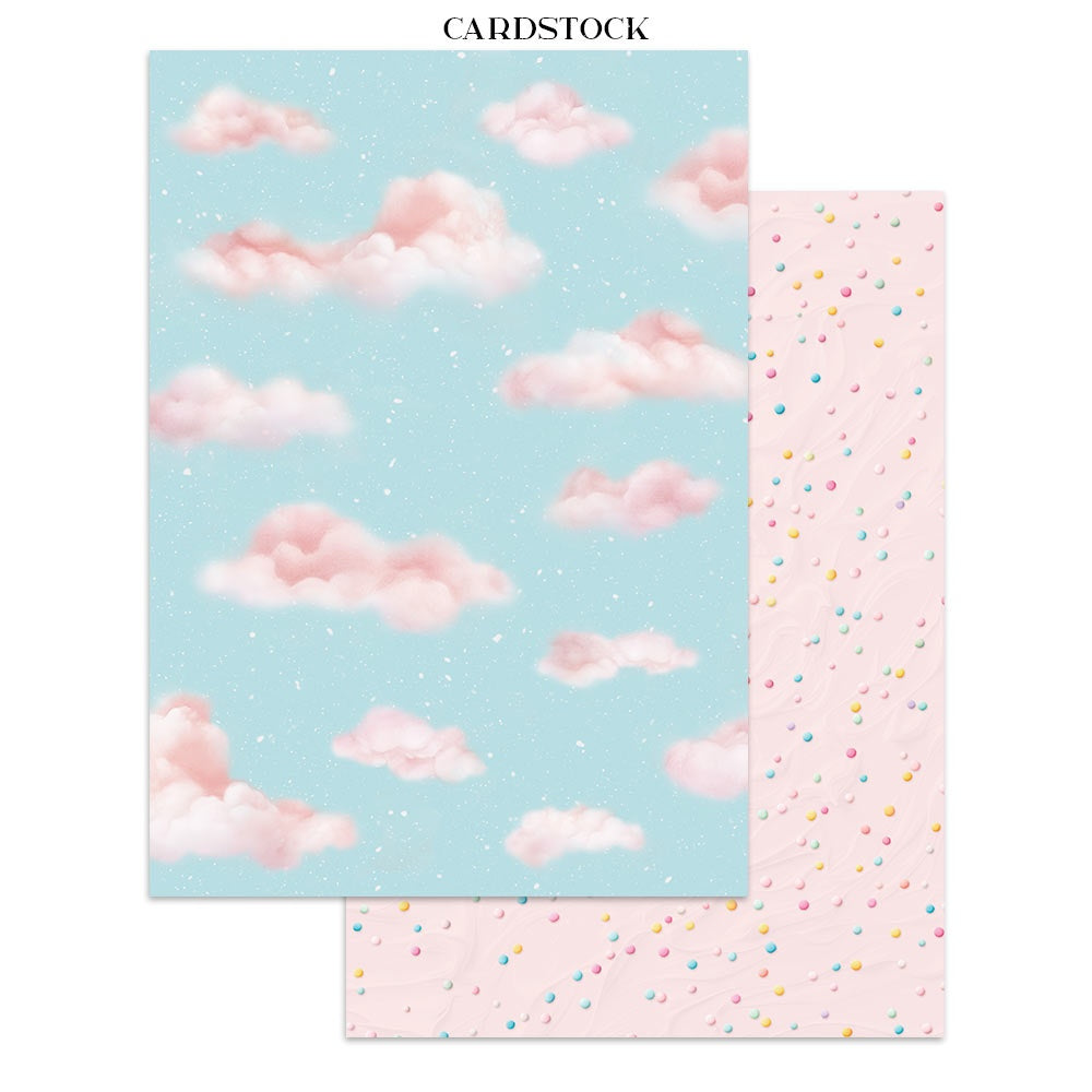 Stamperia Candy Christmas Junk Journal Stickers, Cut-outs & Backgrounds