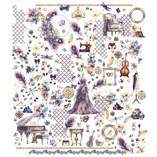 49 And Market Laser Cut Outs - Plume & Petal
