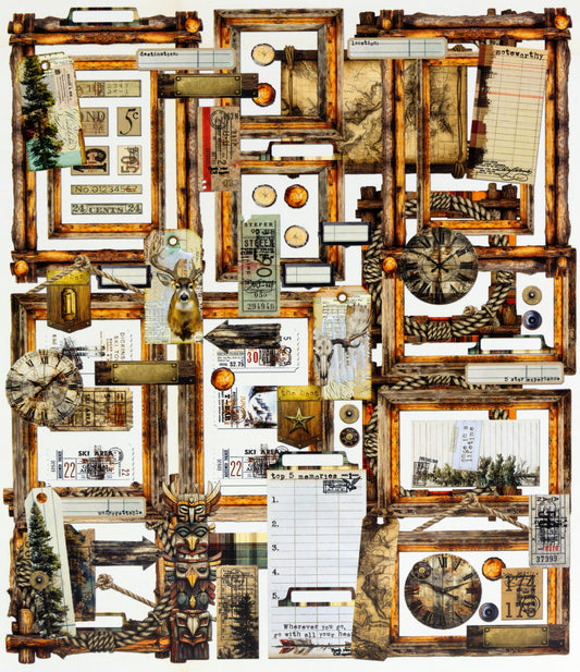 49 And Market Ephemera & Frames - Timber and Tweed
