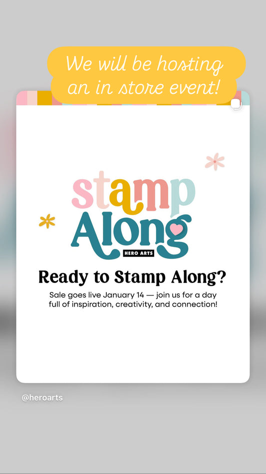 Hero Arts Stamp Along