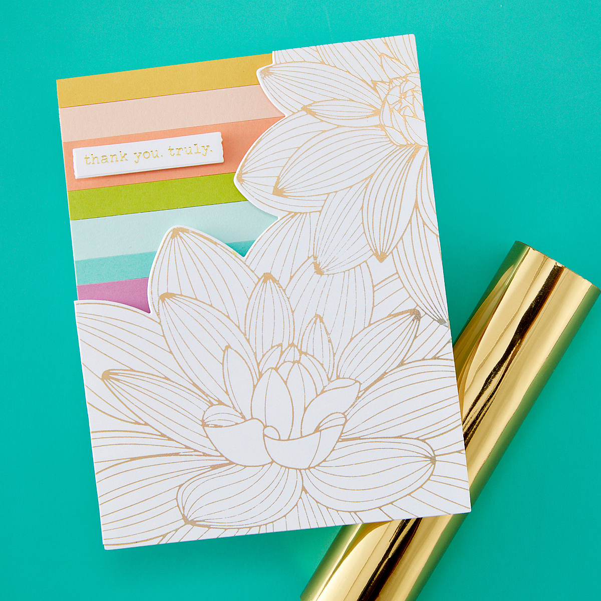 Golden Bloom Press Plate & Die Set - BPS January 2026