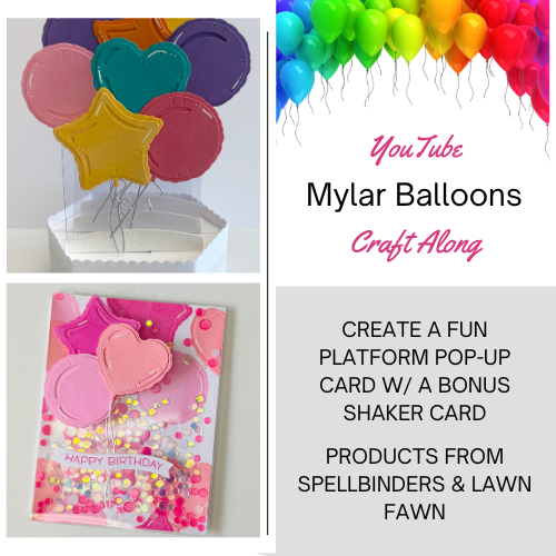 Spellbinders Party Balloons Card Kit