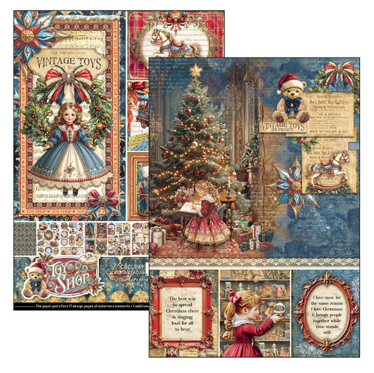 Ciao Bella Toy Shop Creative Pad A4 9/Pkg