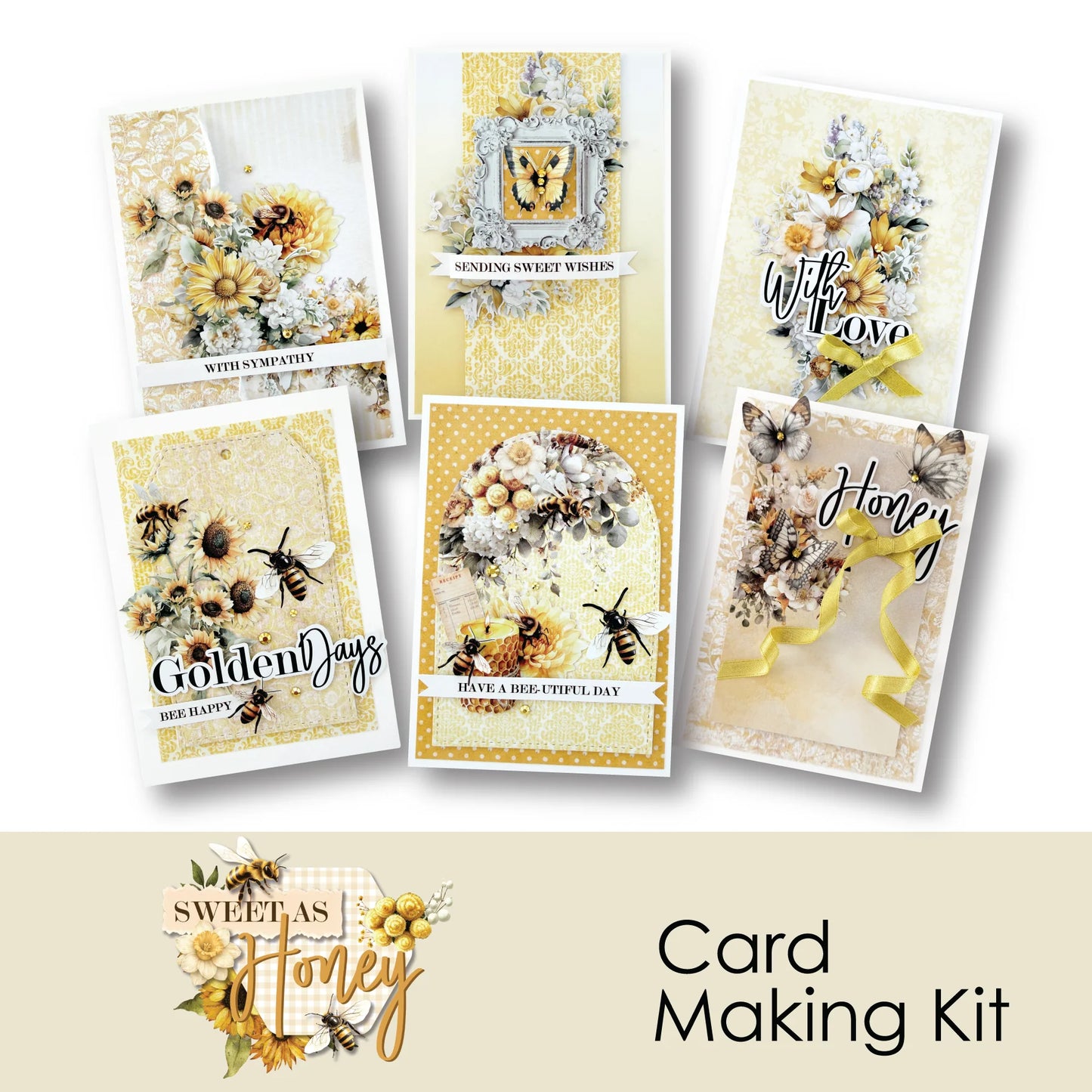 Uniquely Creative Sweet as Honey Card Making Kits