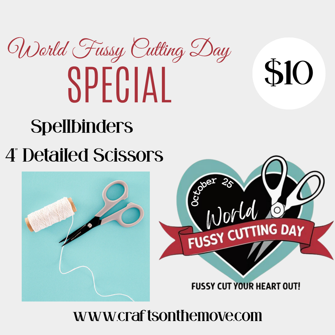 Spellbinders 4" Detail Scissors