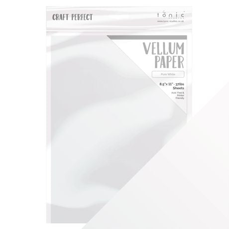 Craft Perfect Vellum Paper 8.5"X11" 10/Pkg
