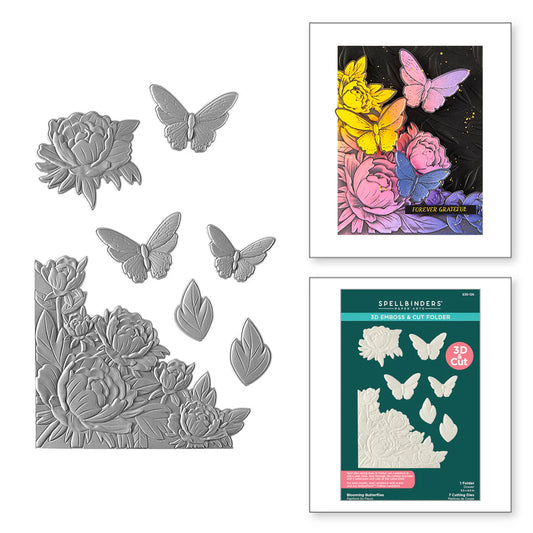 Spellbinders embossing folder for card making