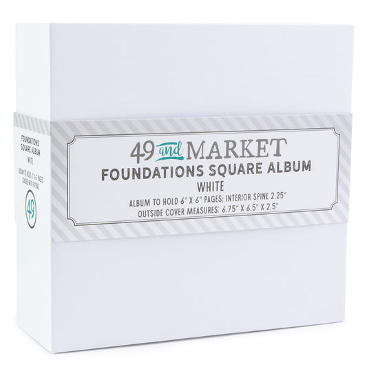 49 and Market Foundations Square Album - 6x6 inches