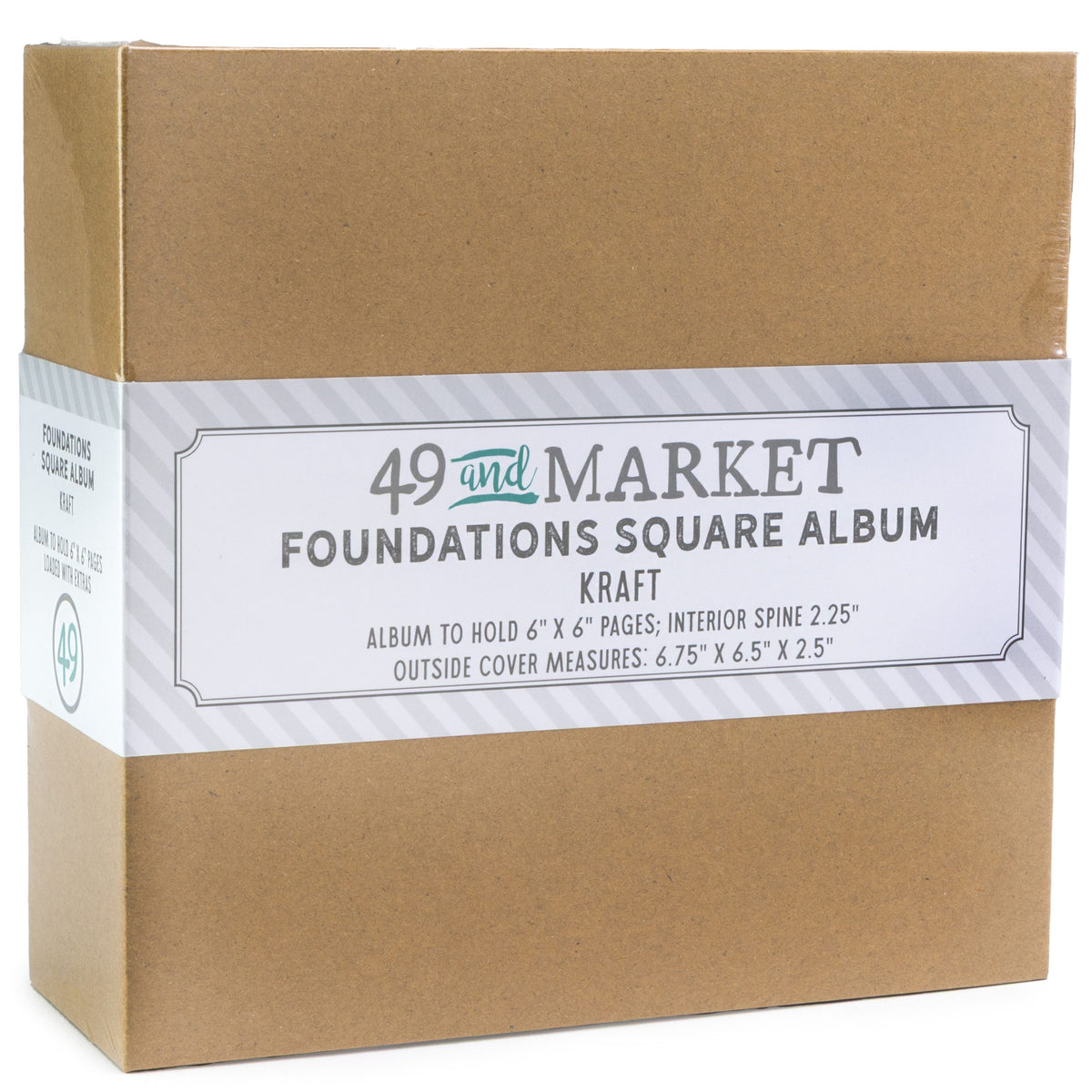49 and Market Foundations Square Album - 6x6 inches