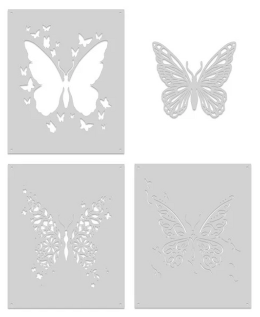 Hero Arts Butterflies Layering Stencils