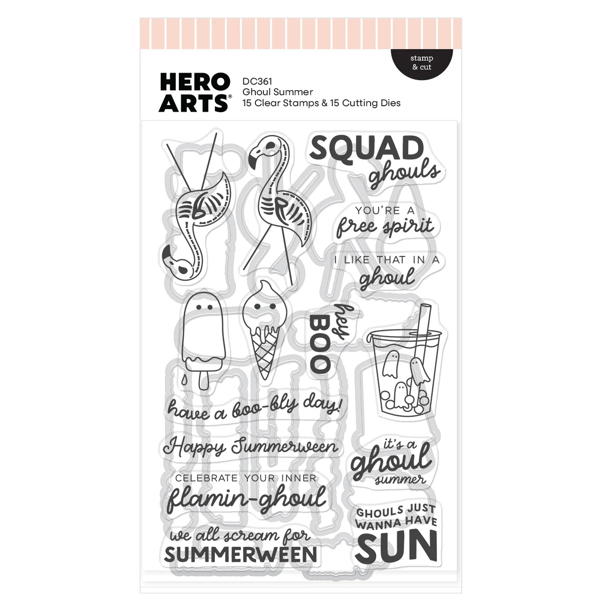 Hero Arts Ghoul Summer Stamp & Cut
