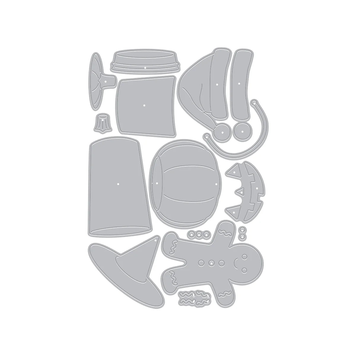 Hero Arts Bear Hugs Holiday Accessories Die Set