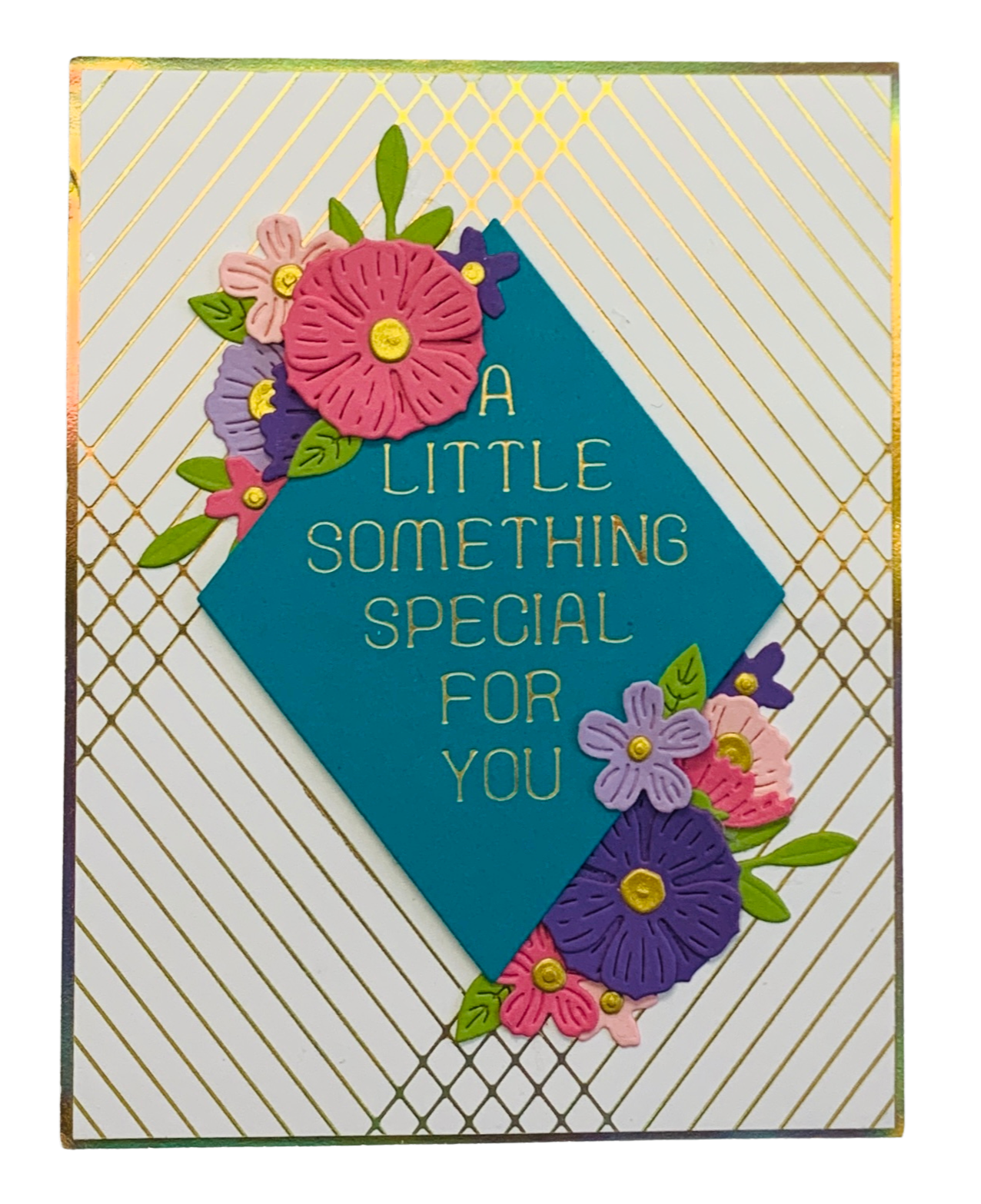 Crossed Lines Hot Foil Card Kit