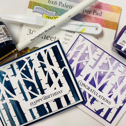 TCW Stencil Birch Trees