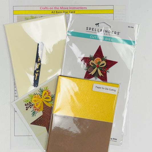 Spellbinders Barn Star Card Kit