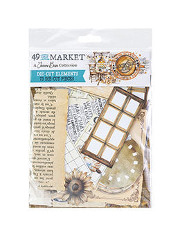 49 and Market Die-Cut Elements - Country Heart Cafe