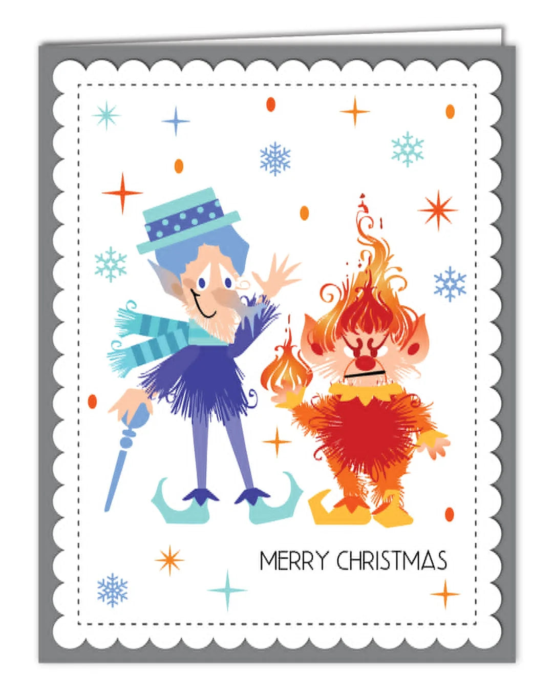LDRS Fuzzy Wuzzies A Miserly Season 4x6 Stamps and Coordinating Dies