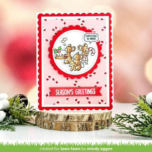 Lawn Fawn Sweet Christmas Mice Bundle