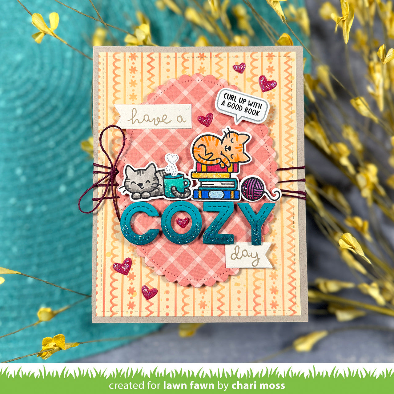 Lawn Fawn Cozy Cats Bundle