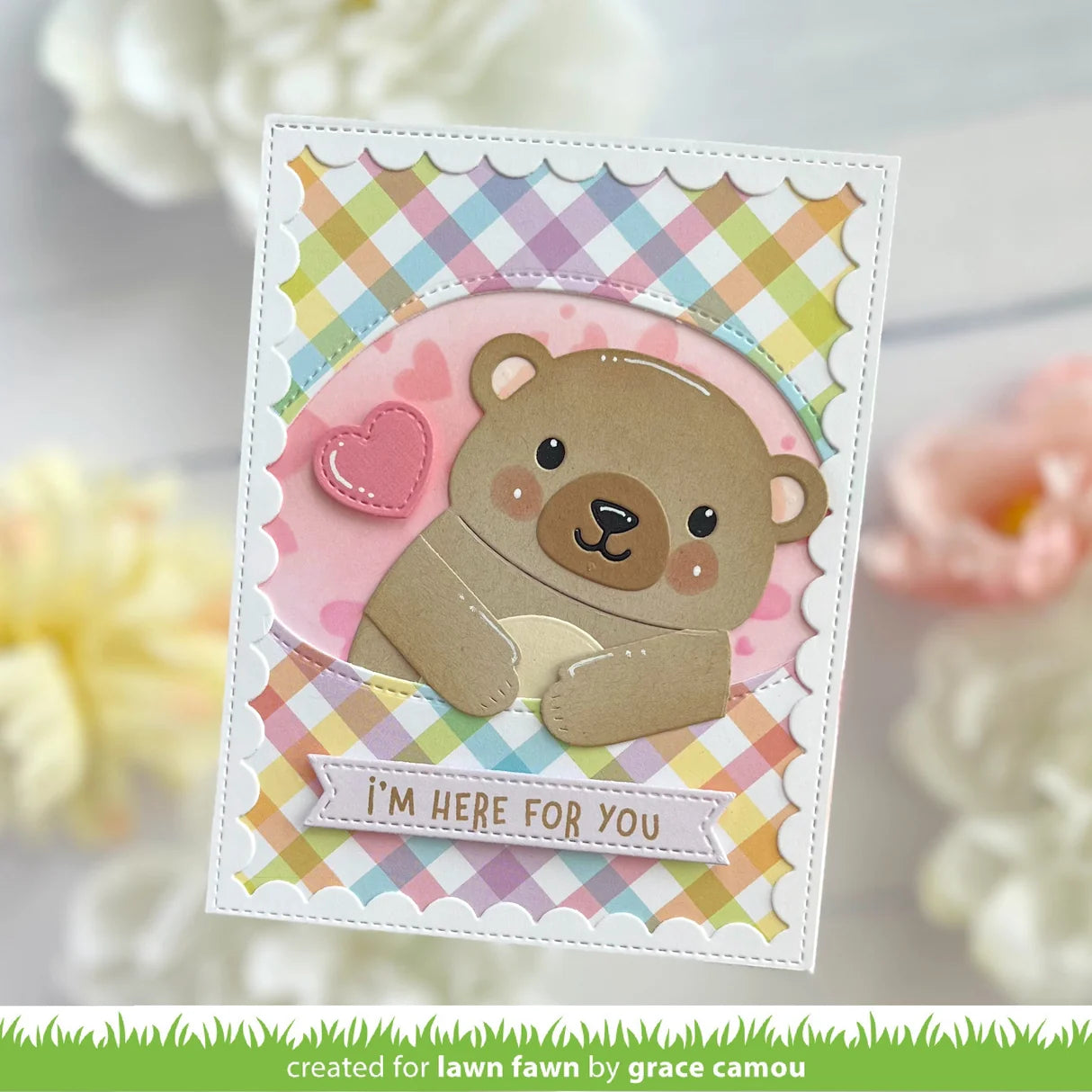 Lawn Fawn Big Hugs Pop-Up Die Set