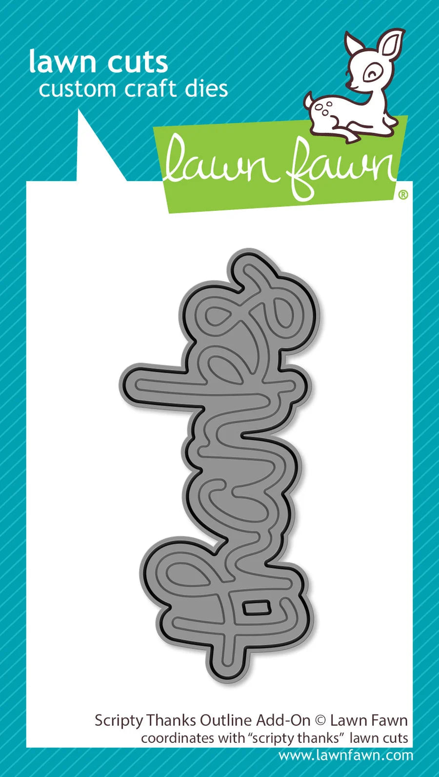 Lawn Fawn Scripty Thanks Bundle