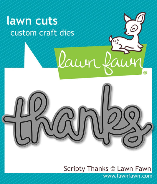 Lawn Fawn Scripty Thanks Bundle