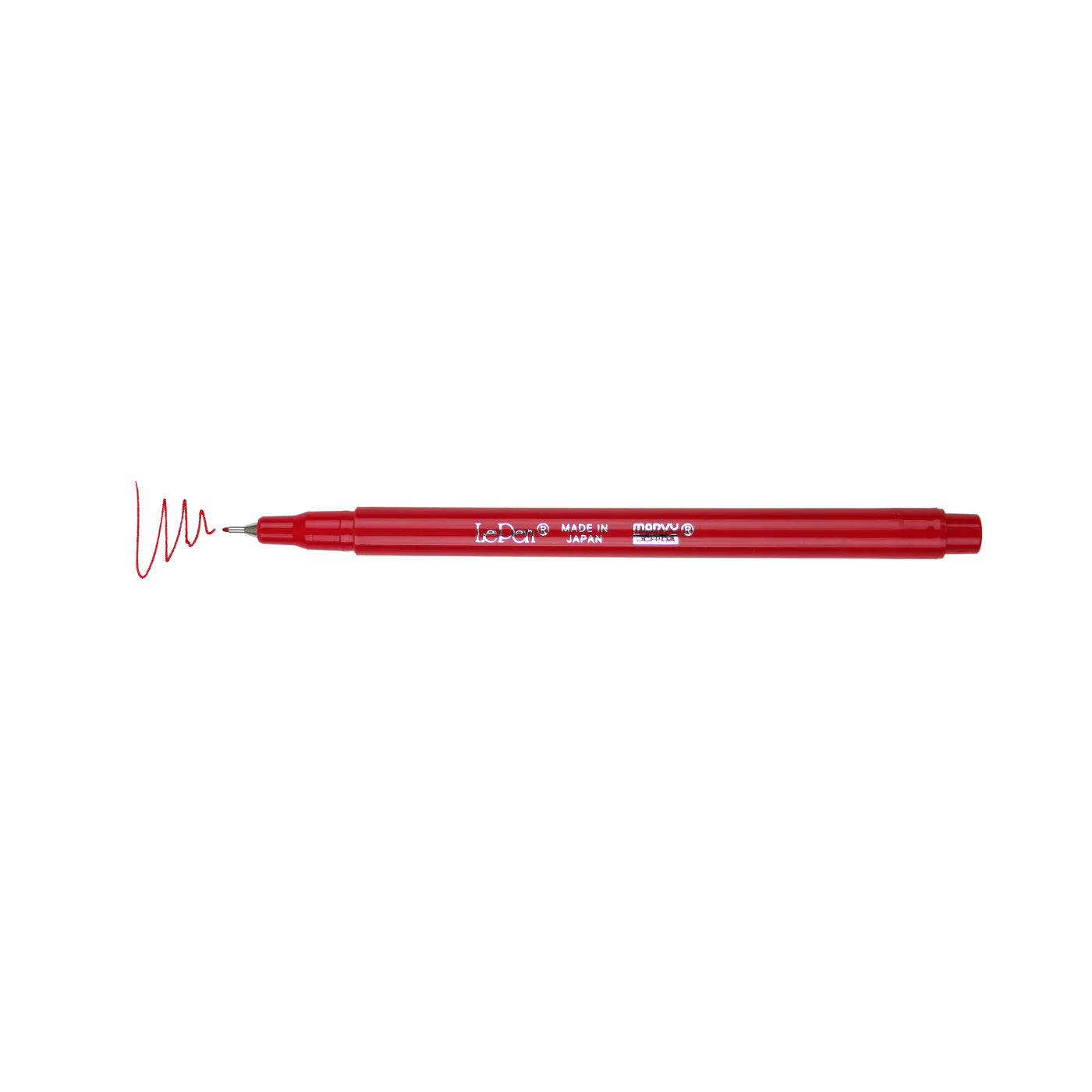 Marvy Uchida LePen swatch in red