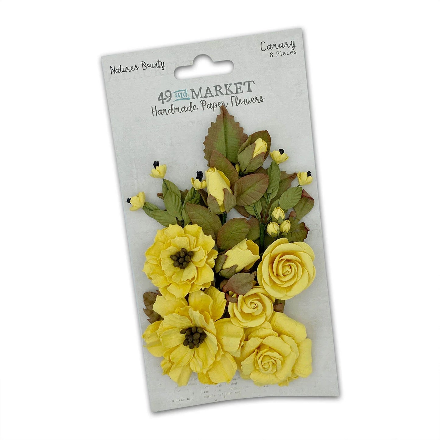 49 and Market Nature's Bounty Flowers - Canary