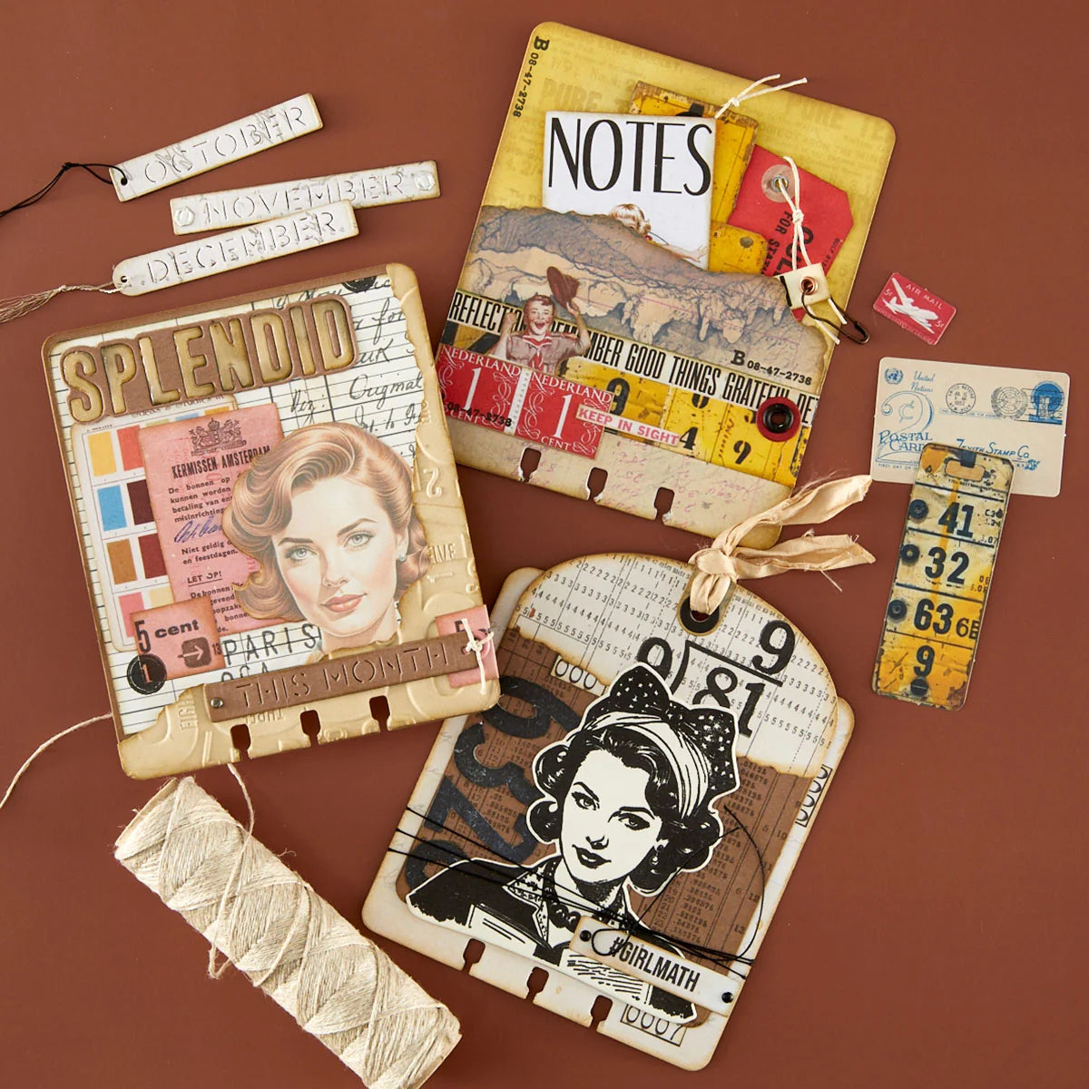Spellbinders Torn Edges CardLab Etched Dies by Esther Glas