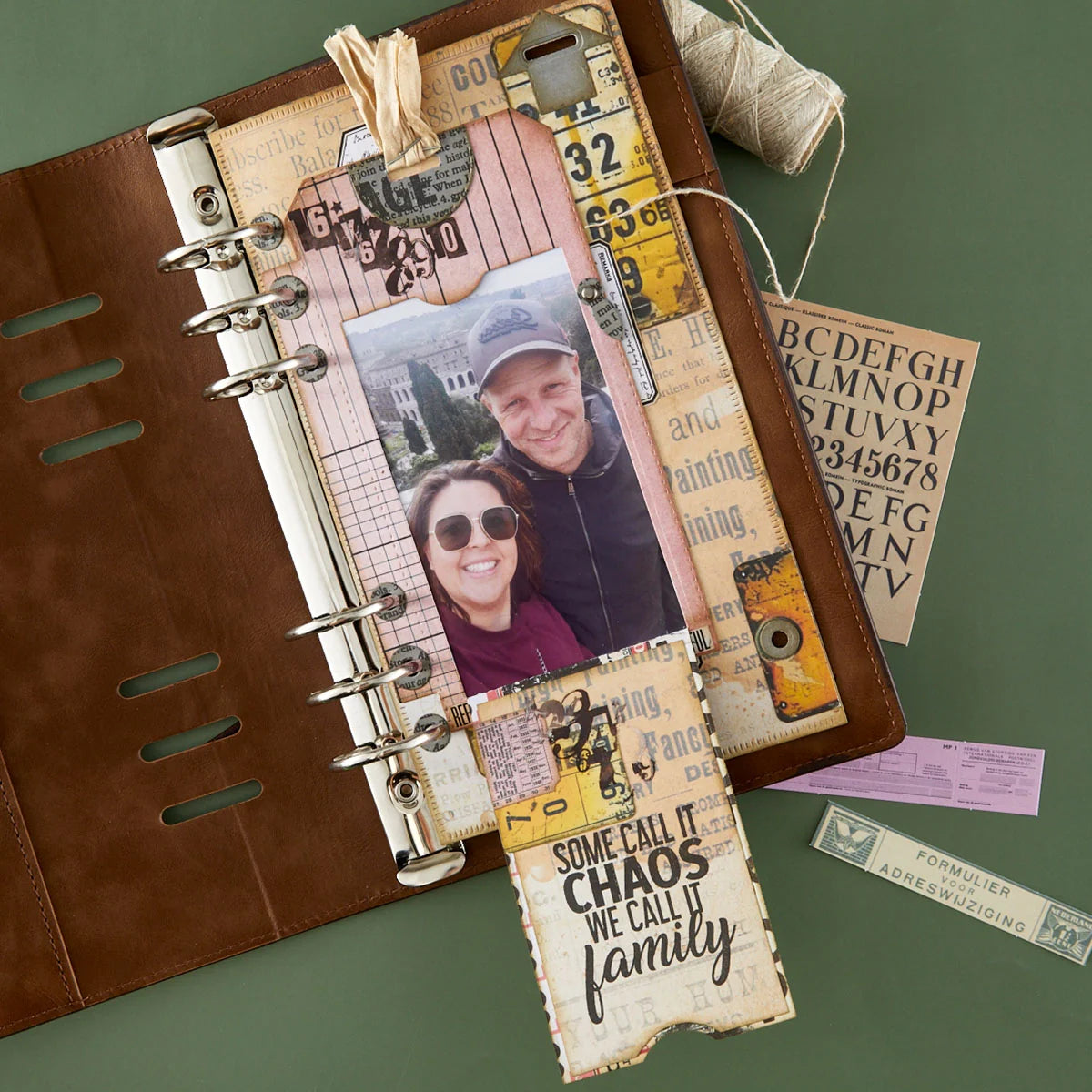 Spellbinders Keepsake Capsule Page Etched Dies by Esther Glas