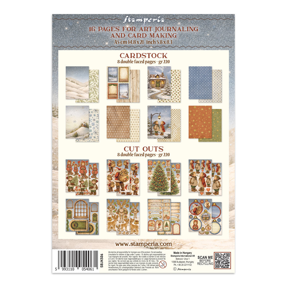 Stamperia Junk Journal Focus Points - Silent Night