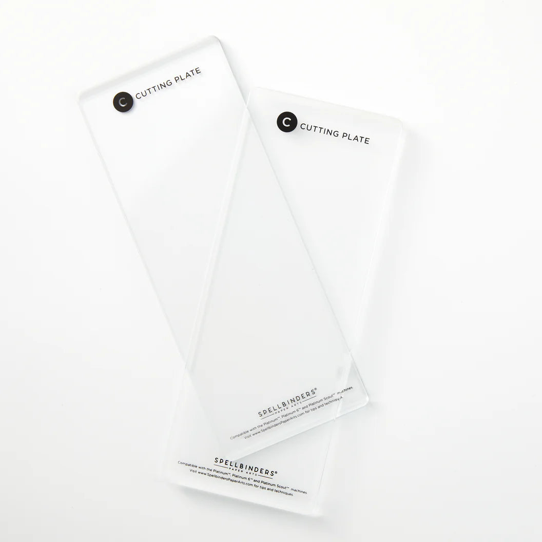 Spellbinders Compact Cutting Plates (C) Clear - for Scout