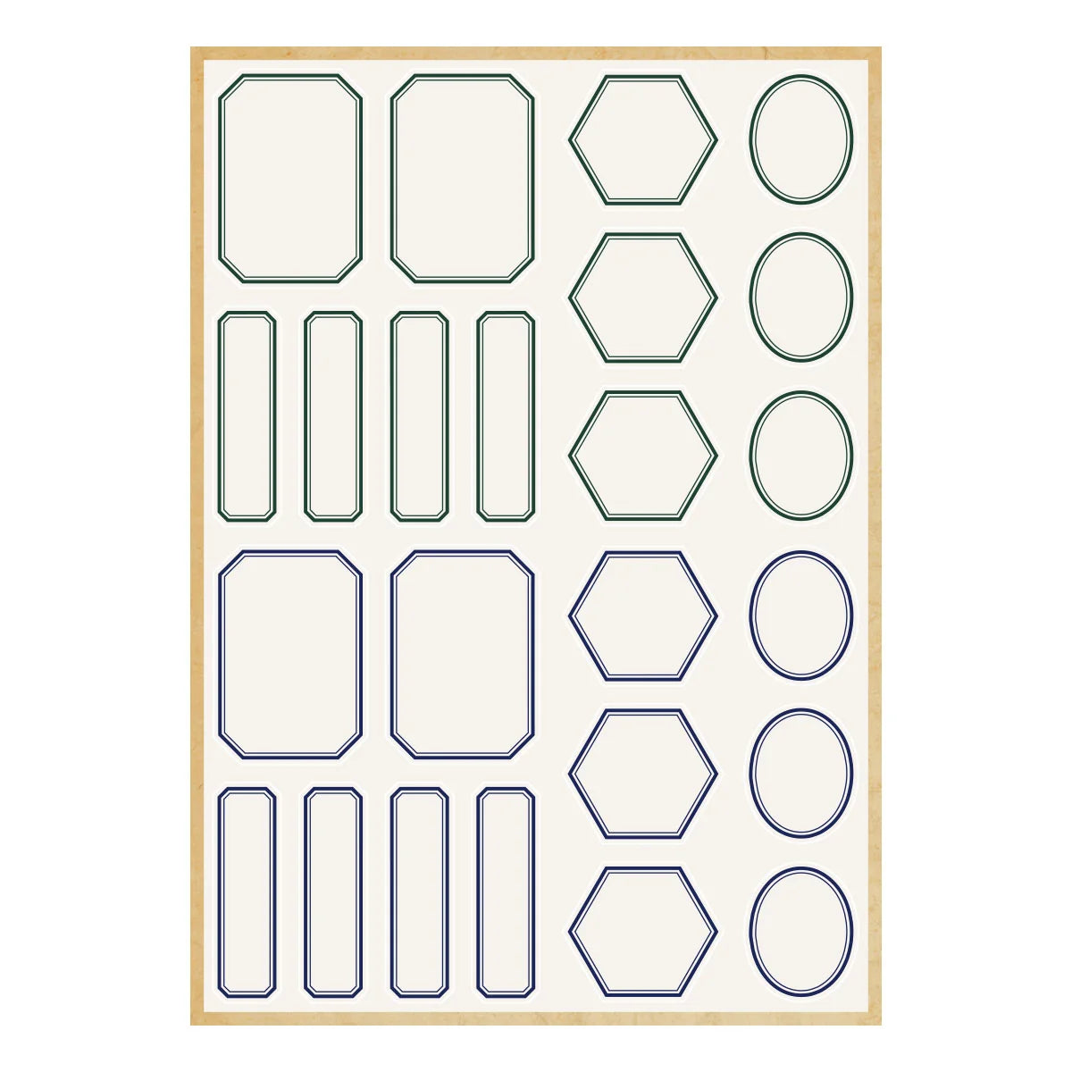 Spellbinders Book 10 Borders & Labels Stickers by Esther Glas