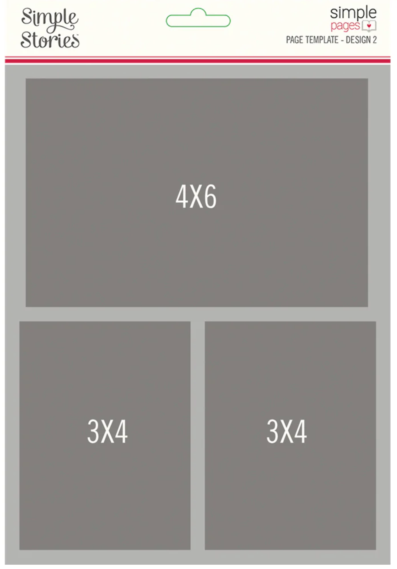 Simple Stories Page Template 2