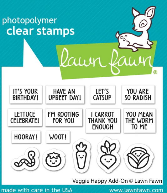 Veggie Happy Add-on Lawn Cuts & Stamp