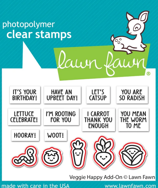 Veggie Happy Add-on Lawn Cuts & Stamp