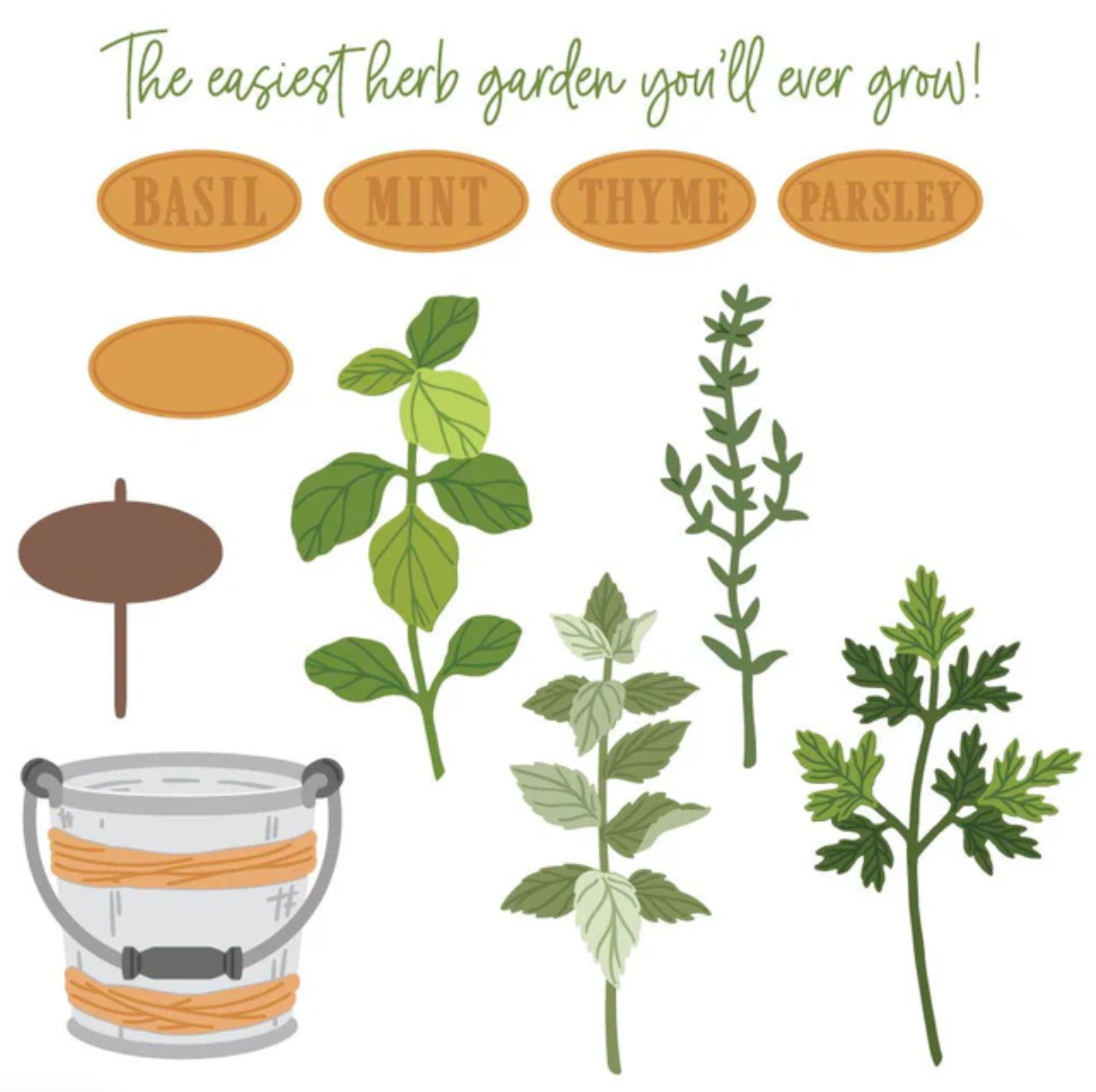 Lovely Layers: Herb Garden