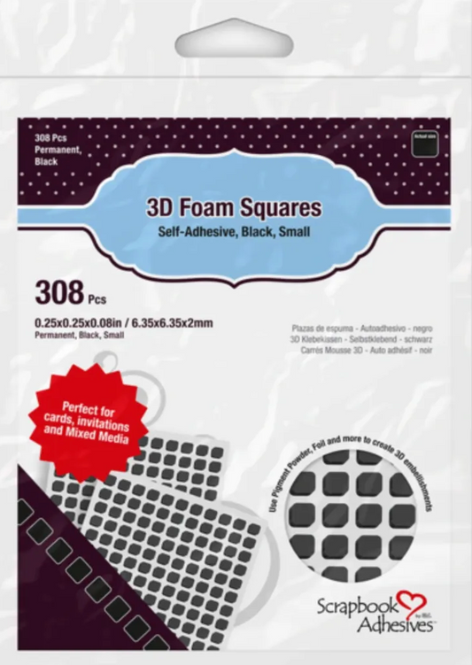 3D Foam Squares - Small